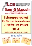 Spur G Magazin - Schnupperpaket